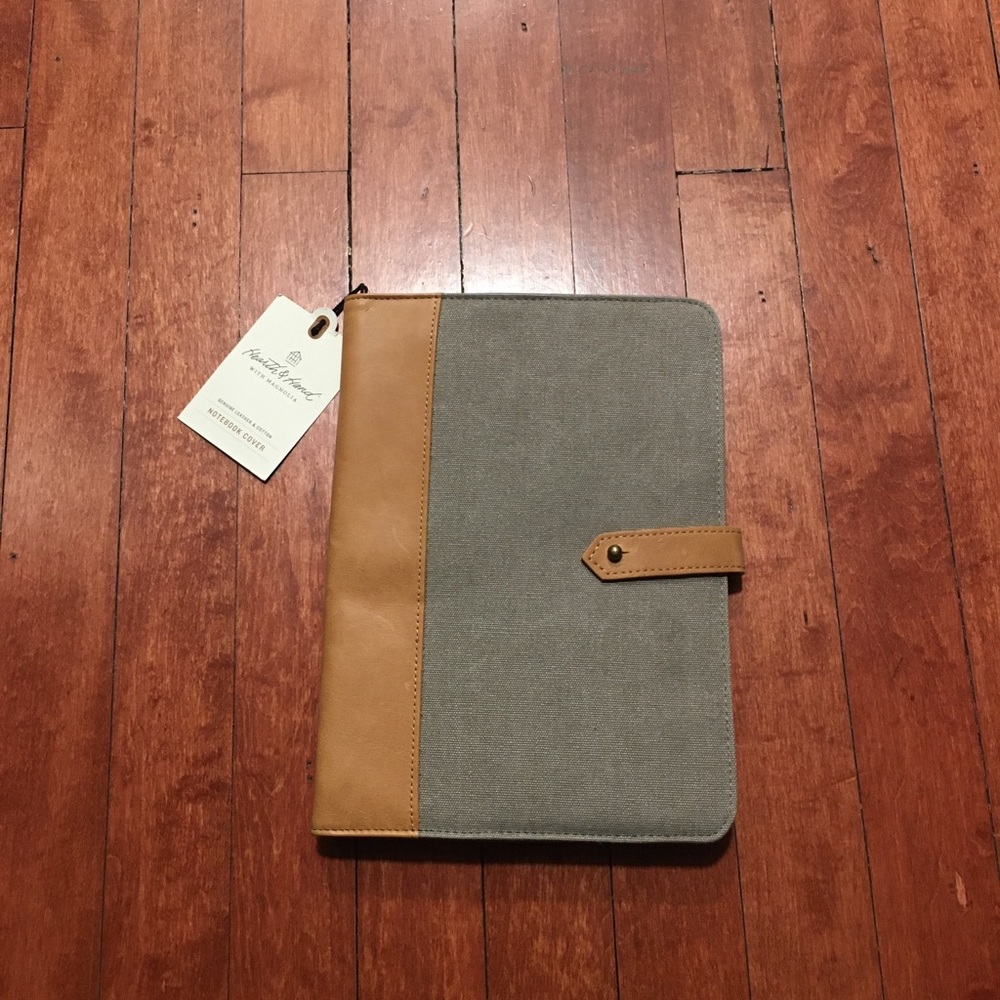 hearth & hand NWT notebook cover